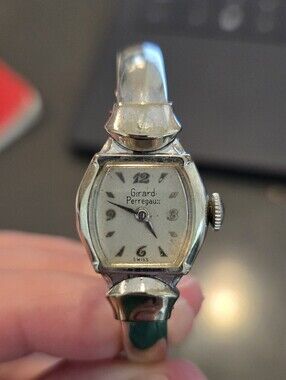 Silver Women's Vintage Bracelet Watch